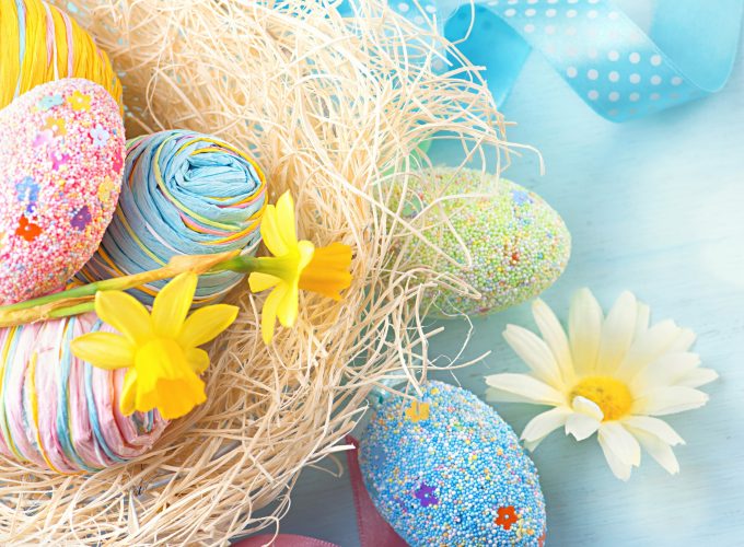 Wallpaper Easter, eggs, flower, 8k, Holidays 602109611